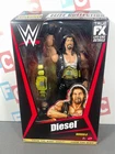 WWE Wrestling Mattel Elite From the Vault Series 2 Diesel Kevin Nash Title Belts