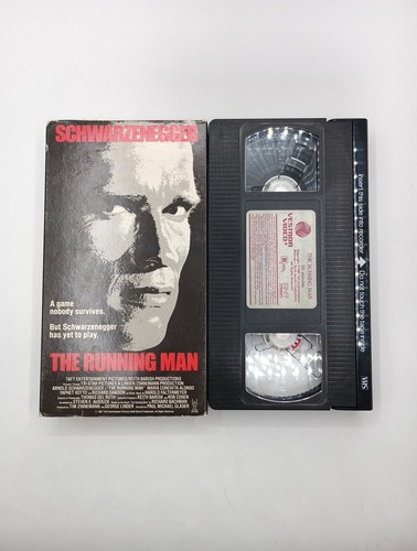 The Running Man (VHS, 1987, Vestron Video) Arnold Schwarzenegger, Jesse Ventura - Picture 7 of 10