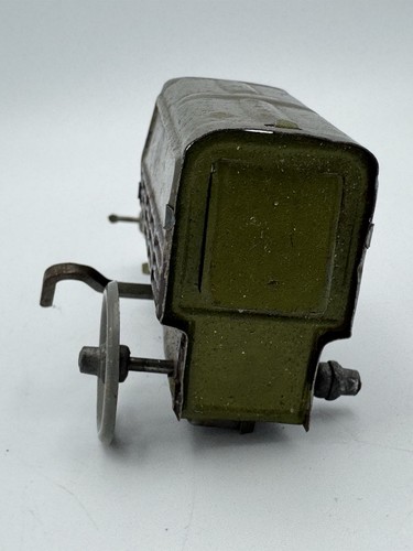 Vintage Express Parcels Delivery Germany Penny Toy Windup Litho Truck - Picture 7 of 9