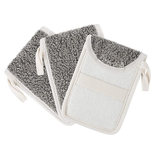 3 Pcs Soap Saver Pouch,Exfoliating Soap Bag Body Scrubber Exfoliator Sponge4222