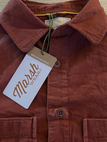 Marsh Wear Women’s Cody Cord LS Shirt Size S NWT - Picture 8 of 12