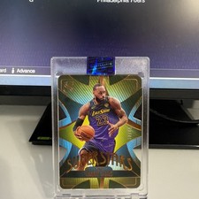 2024 Panini Silhouette LeBron James #25 BRONZE /49 Die Cut Superstars - Rare