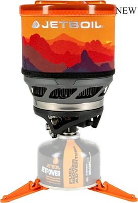 Jetboil MiniMo Camping and Backpacking Stove Cooking System, Sunset