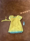 VINTAGE 1960's MATTEL BARBIE FRANCIE THE YELLOW BIT #1223 DRESS 1 Shoe NM