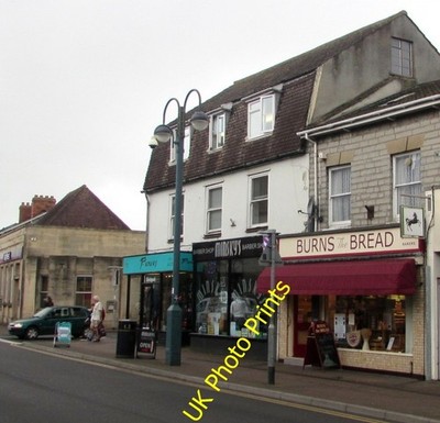 Foto 6x4 Verbrennt das Brot in der Straße, Somerset Street\/ST4836 Bäckerei um 6 c2016