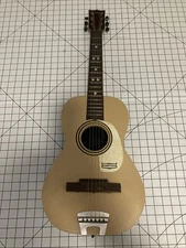 Vintage Emenee Americana Folk Singer 1960s Plastic Guitar