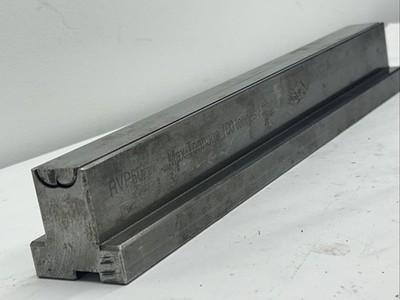 ROLLA-V RVP60 BRAKE PRESS DIE. BOTTOM V DIE AMADA STYLE TOOLING EUROPEAN DIES.