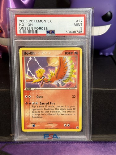 Ho-Oh graded PSA 9 for sale on eBay