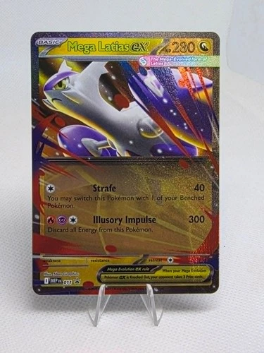 Mega Latias EX 011 Mega Evolution Promo *Black Star Promo* NM