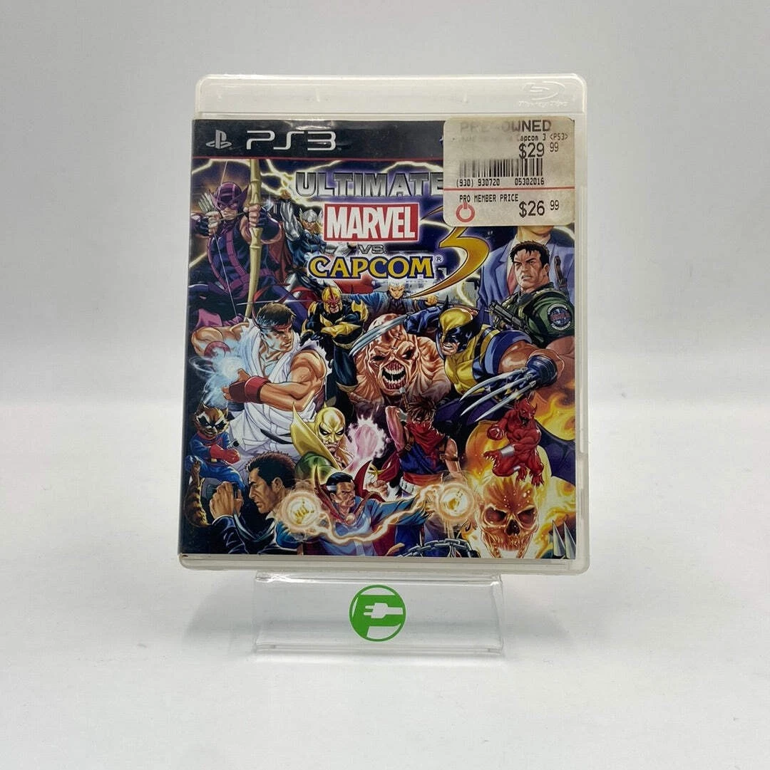 Ultimate Marvel vs. Capcom 3 Sony PlayStation 3 Video Games for