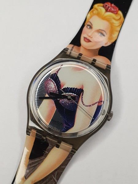 Swatch Lolita GM128 - funktioniert - 34mm