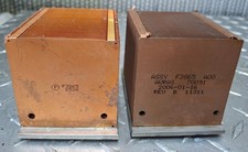 ASSY  F3865 Solid Aluminum Copper Computer Heatsink Lot of 2