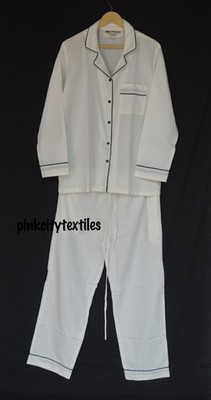 Large Size Unisex Pyjama Set Stitching 100% Cotton TARRIF FREE 0% CHARGE PJ-13