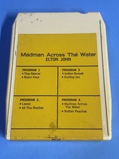 1971 ELTON JOHN Madman Across The Water 8 Track Tape A-106