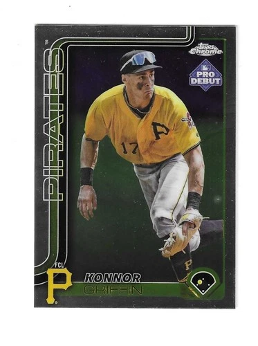 Konnor Griffin 2025 Topps Pro Debut Chrome Rookie Card # PDC-32