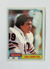 1981 Topps Dan Hampton #316 Rookie Card (RC). rookie card picture