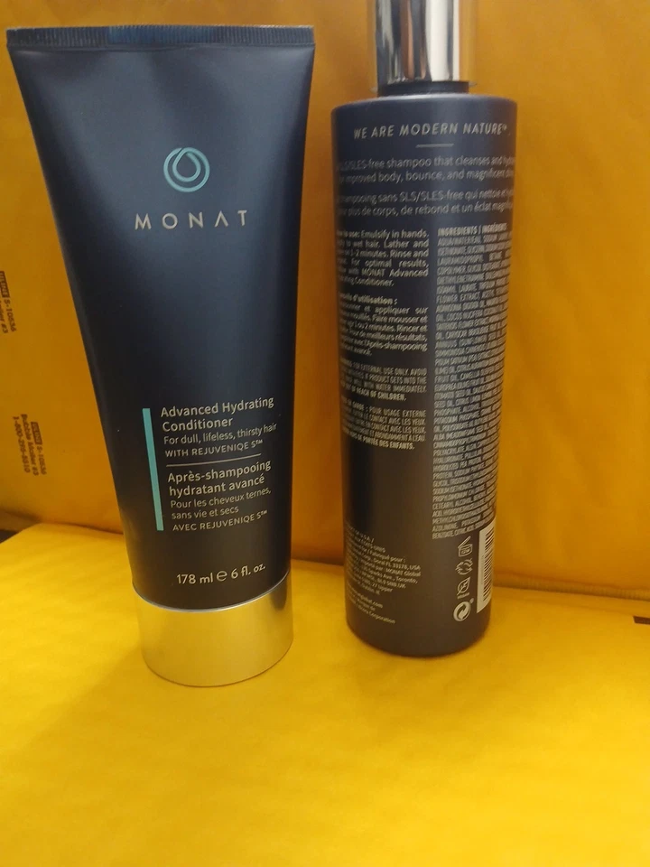 Champú y acondicionador hidratante avanzado MONAT nuevo envío gratuito Foto 4 de 4