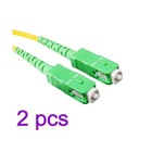 2pcs Optical Fiber Patch Cord Simplex Single Mode / - / -G652D