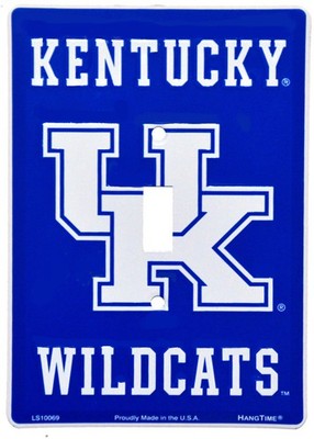Hangtime University of Kentucky Wildcats  4 x 6 inch Single Light Switch Cover