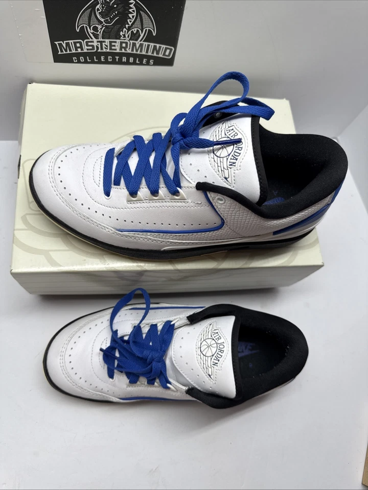 Air Jordan 2 Retro Zapatos Bajos Varsity Royal DX4401-104 6Y Foto 4 de 4