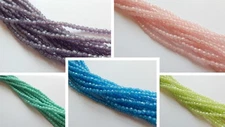 2mm (100 beads) Fire Polished Faceted - Choose Color, Flash Pearl Colors