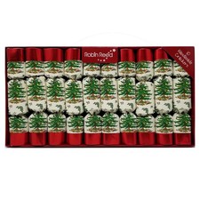 Robin Reed Holiday Christmas Crackers, Pack of 10 x 8.5" - Spode Party Crackers