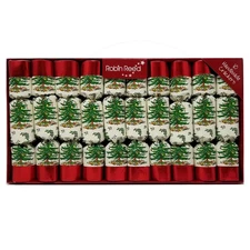 Robin Reed Holiday Christmas Crackers, Pack of 10 x 8.5" - Spode Party Crackers
