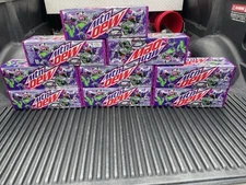 *Rare* Mountain Dew Purple Thunder New Sealed 12 Pack 12oz Cans EXP:09/2025