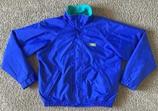 1980-90s LL BEAN Harrington Jacket Navy Blue LARGE Gortex Made In USA