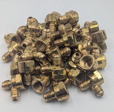 Brass Scrap Metal Lot New Gas Fittings 40 Pcs 7 Lbs