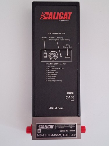 Alicat MB-2SLPM-D/5M, GAS: AIR Demo model - Afbeelding 3 van 4