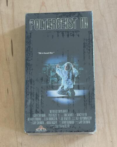 POLTERGEIST III (1988) Sealed Betamax MGM/UA Supernatural Horror Ghost Haunting