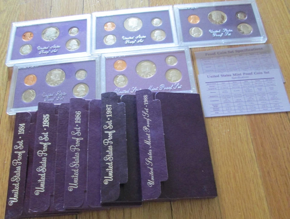 1973 to 2006 Proof Sets U.S. Mint 34 Proof Set San Francisco Mint With COA - Image 4 of 4