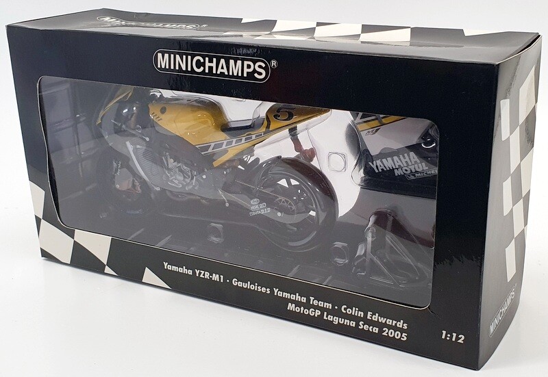 Minichamps 1/12 Scale Motorcycle 122053095 - Yamaha YZR M1 C