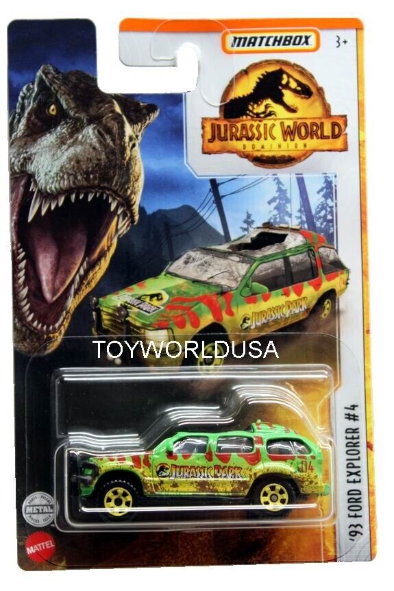 Caja de cerillas Jurassic World Dominion explorer matchbox Caja de cerillas Jurassic World Dominion