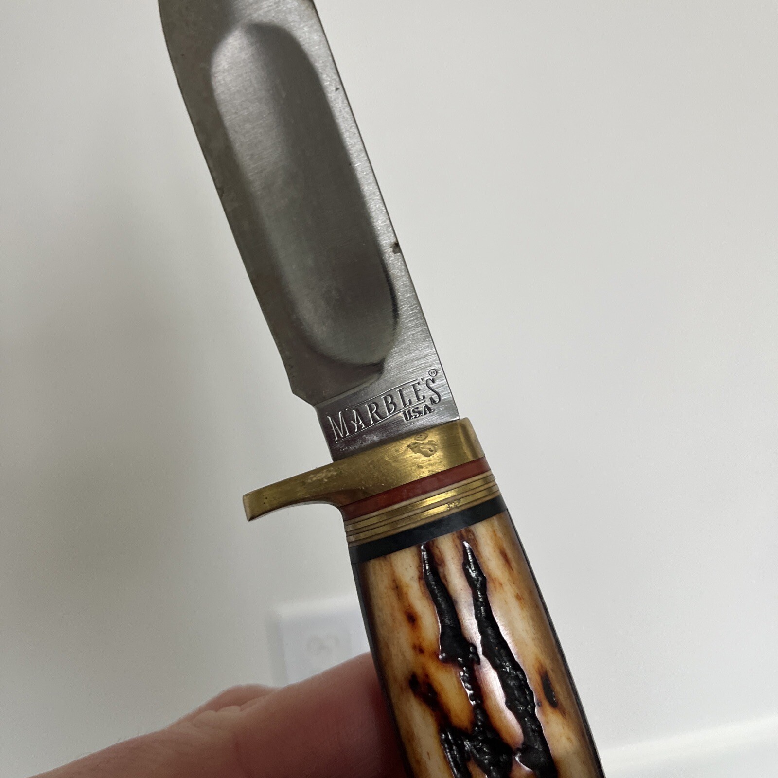 Vintage Marbles Fixed Blade Knife eBay