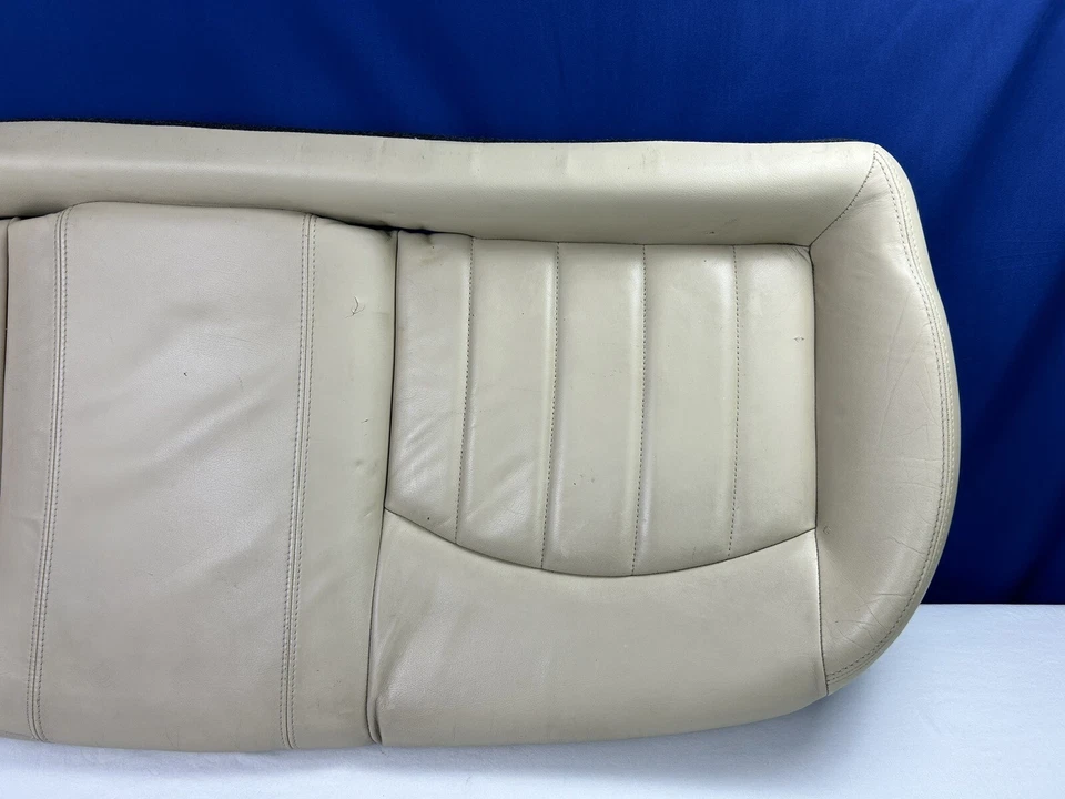 04-08 Cojín de asiento inferior del asiento trasero Jaguar X-Type Sport X400 TAN OEM Foto 3 de 4