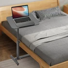 Mobile Standing Desk Rolling Laptop Table Adjustable Hospital & Home Bed Table