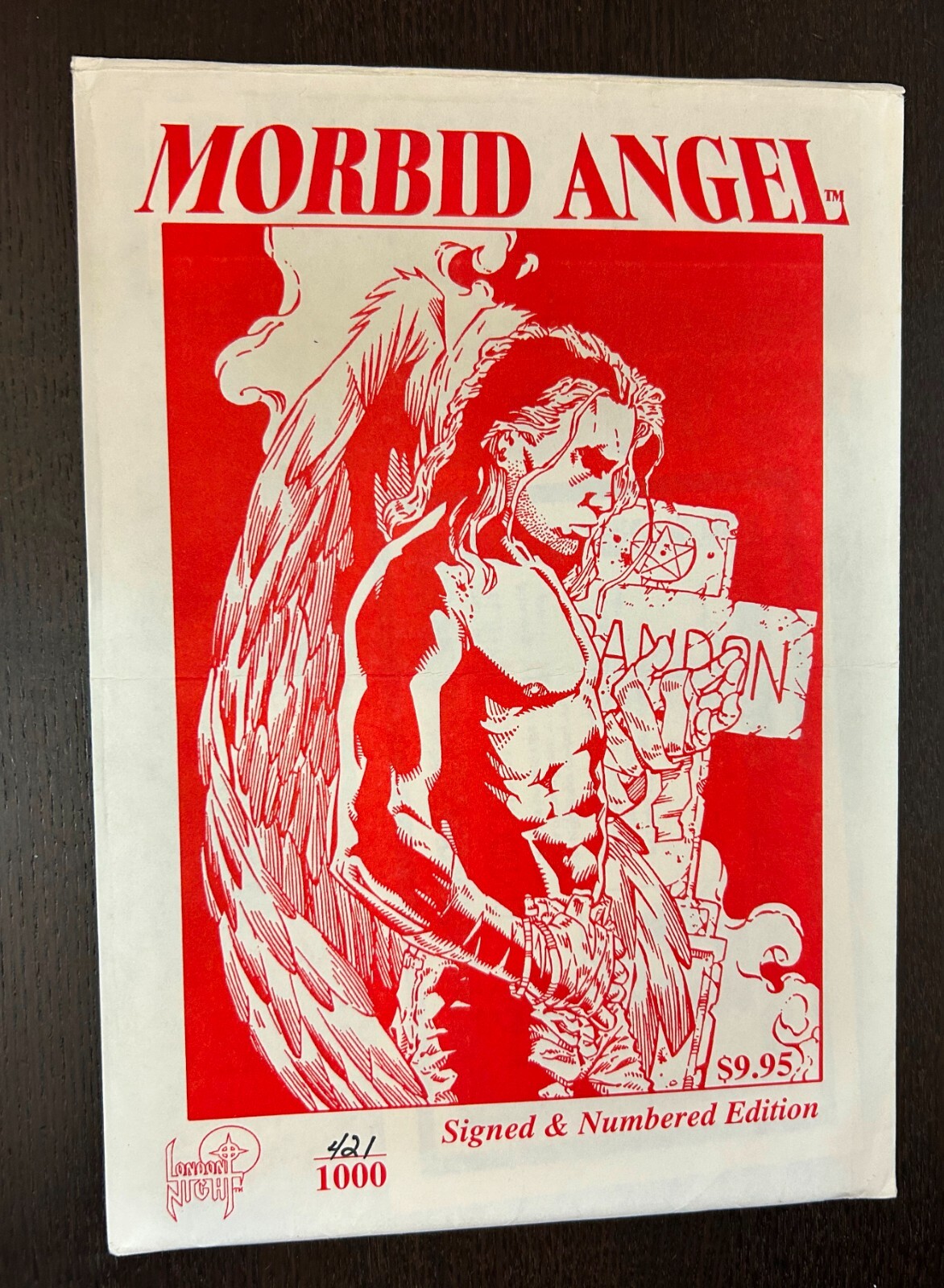 POIZON GREEN DEATH + MORBID ANGEL (London Night) -- Set of 2 PORTFOLIO Editions