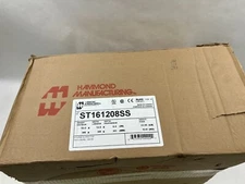 Hammond Manufacturing ST161208SS NIB Stainless Enclosure 16X12X8 See Pics #A98
