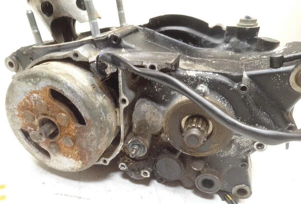 1975-1977 Yamaha DT250 Motorcycle Lower Bottom Engine Piston Flywheel - Image 2 of 4