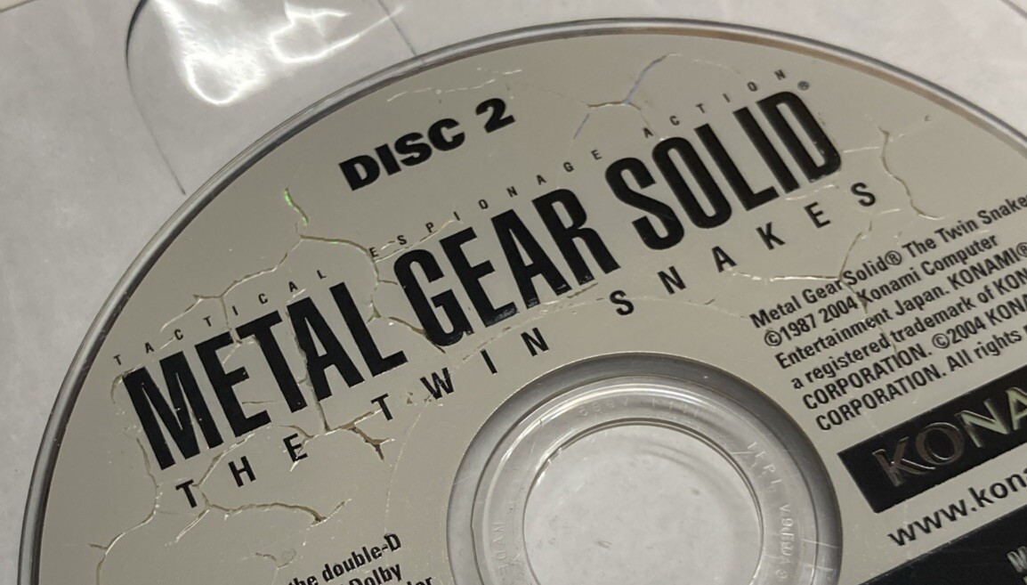 Metal Gear Solid The Twin Snakes Nintendo Gamecube Disc 2 Only