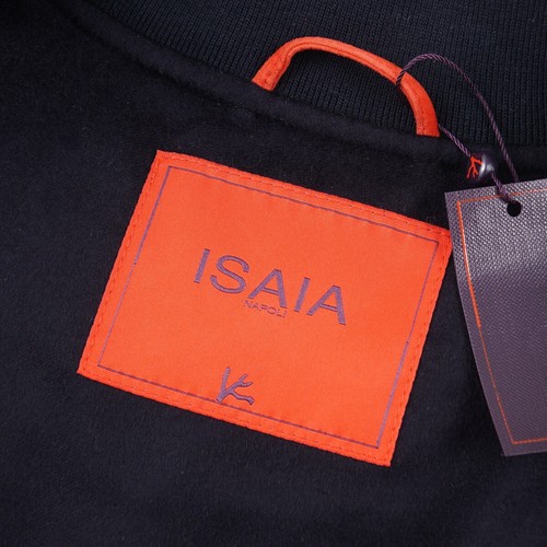 Isaia Cashmere-Lined Quilted Wool and Suede Down Puffer Vest M (Eu 50) NWT - Picture 9 of 11