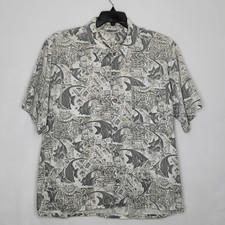 Vintage Billabong Hawaiian Button Down Shirt Size Large