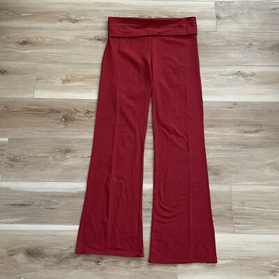 SKIMS Cotton Jersey Foldover Pant Brick XL NEW | eBay