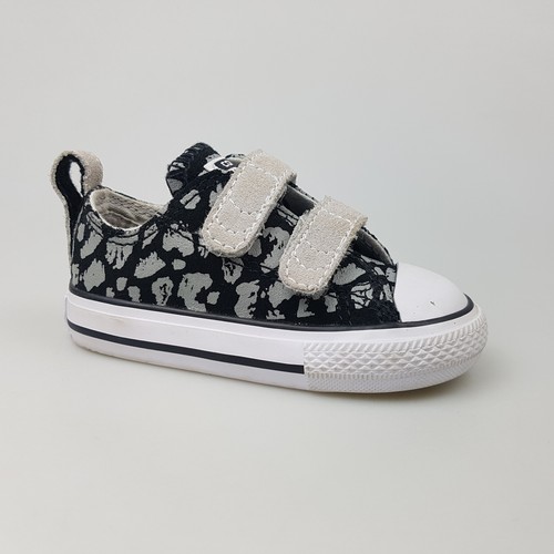 Boy's Girl's CONVERSE 'CT Low' 4 US Shoes Black Grey Canvas | 3+ Extra 10% Off