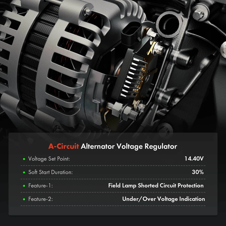 Regulador de Voltaje Alternador para Nissan TITAN 04-07 Armada INFINITI QX56 14.40V Foto 2 de 4