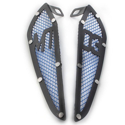 For YAMAHA MT-03 MT03 2020-2023 Fuel Tank Air Intake Mesh Inlet Protection BLUE - Picture 2 of 5