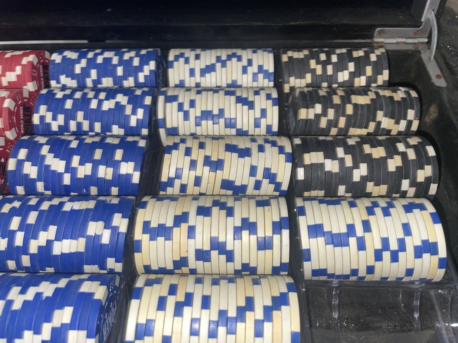 WSOP Professional 500 Chip Set Wooden Case World Series of Poker eBay