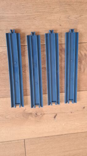 Vintage Tomy Zug Spur x 4 lange Geraden